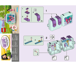 LEGO Emma's Fashion Cube Set 41668 Instructions