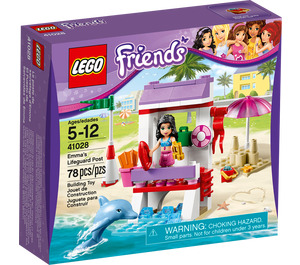 LEGO Emma's Lifeguard Post Set 41028 Packaging