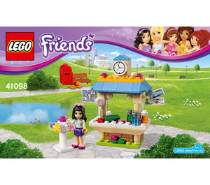 LEGO Emma's Tourist Kiosk Set 41098 Instructions