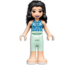 LEGO Emma con Blu Costume da bagno Superiore Minifigure