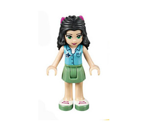 LEGO Emma met Blauw Top en Boog Minifiguur