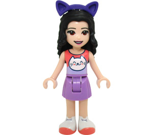 LEGO Emma with Cat Ears and Cat Top Minifigure