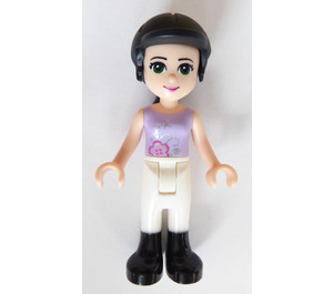 LEGO Emma met Equestrian Hoed Minifiguur