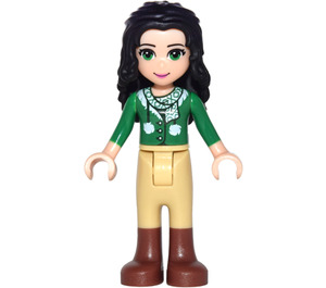 LEGO Emma avec Vert Haut  Minifigurine