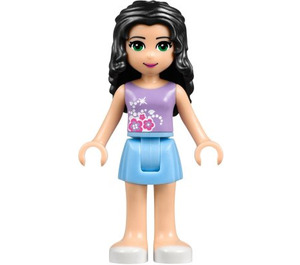 LEGO Emma con Lavanda Fiore Superiore Minifigure