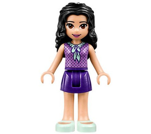 LEGO Emma with Lavender Top with a Bow Minifigure