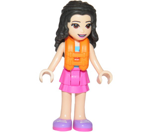 LEGO Emma met Lifejacket minifiguur