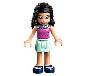 LEGO Emma z Fioletowy Góra Minifigurka