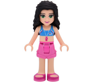 LEGO Emma met Sport Top Outfit en Whistle minifiguur