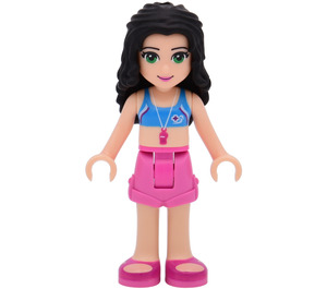 LEGO Emma mit Sport oben Outfit und Whistle Minifigur