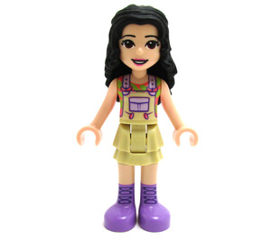 LEGO Emma met Zandbruin Jurk Minifiguur