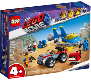 LEGO Emmet and Benny's 'Build and Fix' Workshop! Set 70821 Packaging