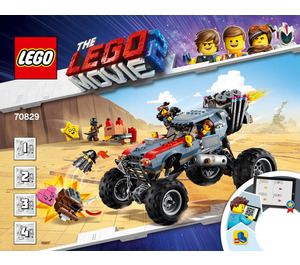 LEGO Emmet et Lucy's Escape Buggy! 70829 Instructions