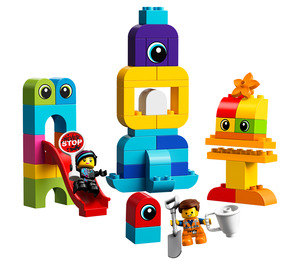 레고 Emmet and Lucy's Visitors from the DUPLO Planet 10895