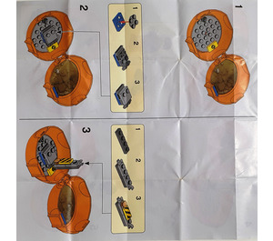 LEGO Emmet Pod Set 853874 Instructions