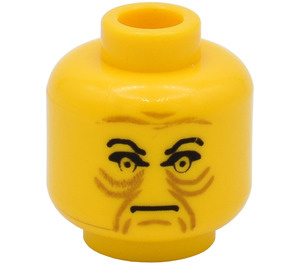 LEGO Emperor Palpatine Head (Safety Stud) (3626)