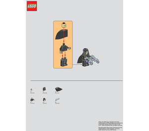 LEGO Emperor Palpatine 912402 Istruzioni