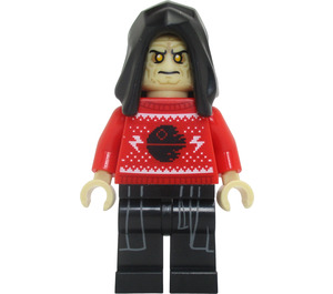 LEGO Emperor Palpatine con Navidad Jersey Minifigura