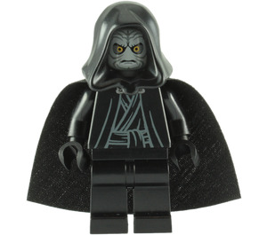 LEGO Emperor Palpatine med grå Huvud och Svart Händer Minifigur