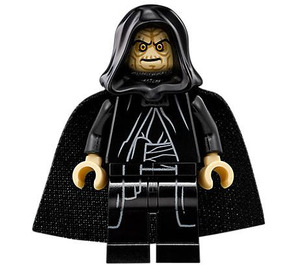 LEGO Emperor Palpatine s Barva opálení Hlava, Stretchy Plášť a zavřený Dno Kapuce Minifigurka