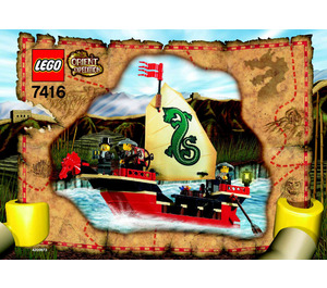 LEGO Emperor's Ship Set 7416 Instructions