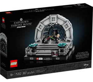 LEGO Emperor's Throne Room Diorama Set 75352 Packaging