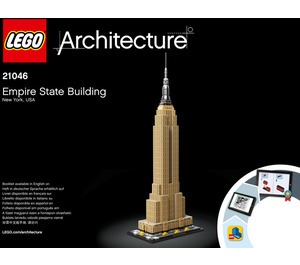 LEGO Empire State Building 21046 Instructies