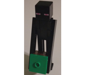 LEGO Enderman con Reddish Marrón y Verde Bloque Minifigura