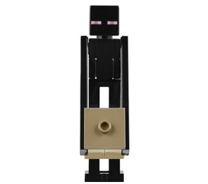 LEGO Enderman with Tan and Dark Tan Block Minifigure