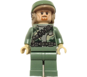 LEGO Endor Rebel Trooper with Sand Green Uniform Minifigure