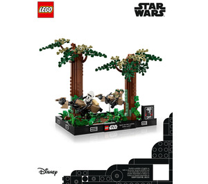 LEGO Endor Speeder Chase Diorama Set 75353 Instructions