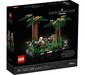 LEGO Endor Speeder Chase Diorama Set 75353 Packaging