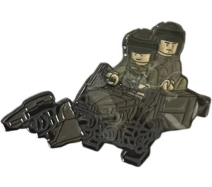 LEGO Endor Speeder Chase pin (SDCC2023-3)