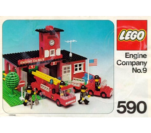 LEGO Engine Co. No. 9 Set 590