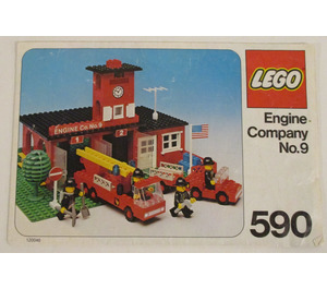 LEGO Moteur Co. No. 9 590 Instructions