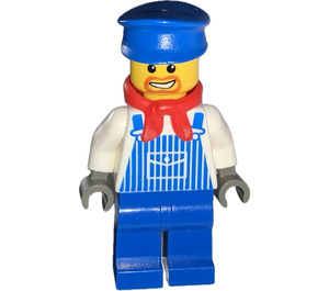 LEGO Engineer Max med Dark grå Händer Minifigur