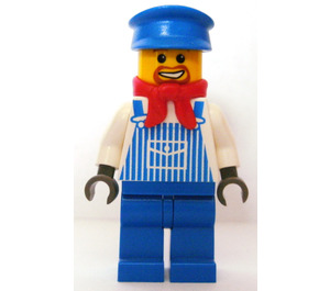 LEGO Engineer Max avec Dark Stone Mains Figurine