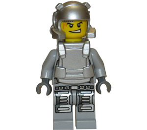 LEGO Engineer avec Argent Breastplate Figurine