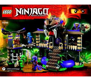 LEGO Enter the Serpent Set 70749 Instructions