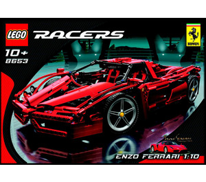 LEGO Enzo Ferrari 1:10 Set 8653 Instructions