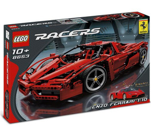 LEGO Enzo Ferrari 1:10 Set 8653 Packaging