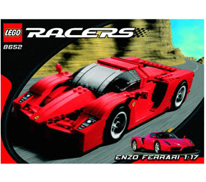 LEGO Enzo Ferrari 1:17 Set 8652 Instructions