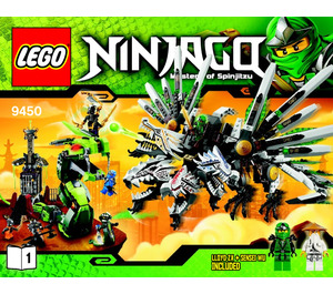 LEGO Epic Dragon Battle Set 9450 Instructions