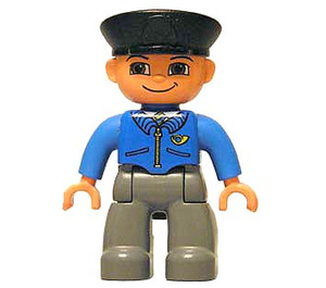 LEGO Eric the Postman Figurka Duplo bez zobrazení zubů