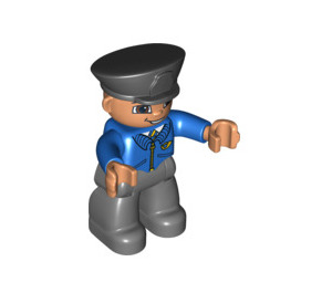 LEGO Eric the Postman met zichtbare tanden