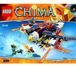 LEGO Eris' Feuer Eagle Flyer 70142 Instructions