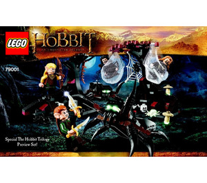 LEGO Escape from Mirkwood Spiders 79001 Instructions