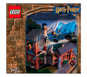 LEGO Escape from Privet Drive Set 4728 Instructions