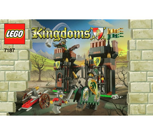 LEGO Escape from the Dragon's Prison Set 7187 Instructions