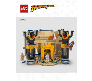 LEGO Escape from the Lost Tomb Set 77013 Instructions